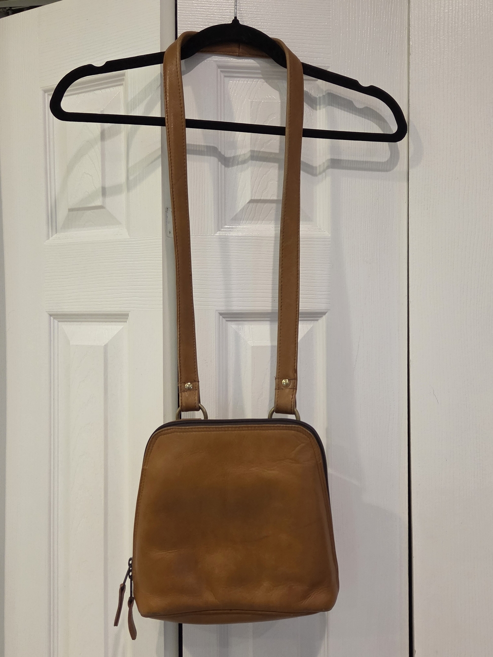 Vintage 90s/y2k Latico Leather Crossbody Bag - Picture 2 of 10